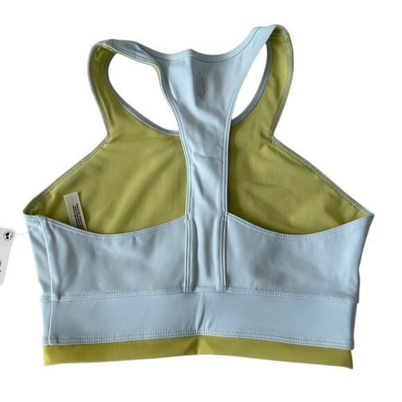 Free People Movement Palm Springs Sports Bra Women's Blue Size X-Small NWT - Picture 2 of 6